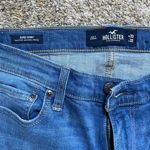 Hollister men’s super skinny jeans
